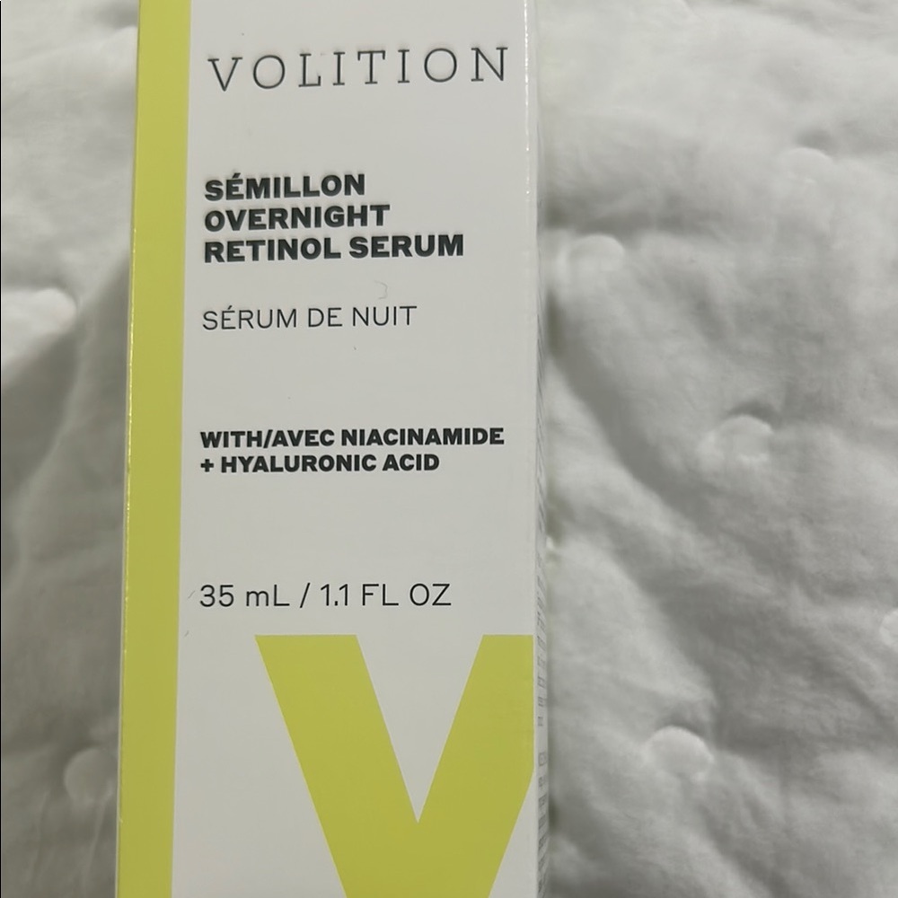 Sémillon Overnight Retinol Serum - White and Yellow